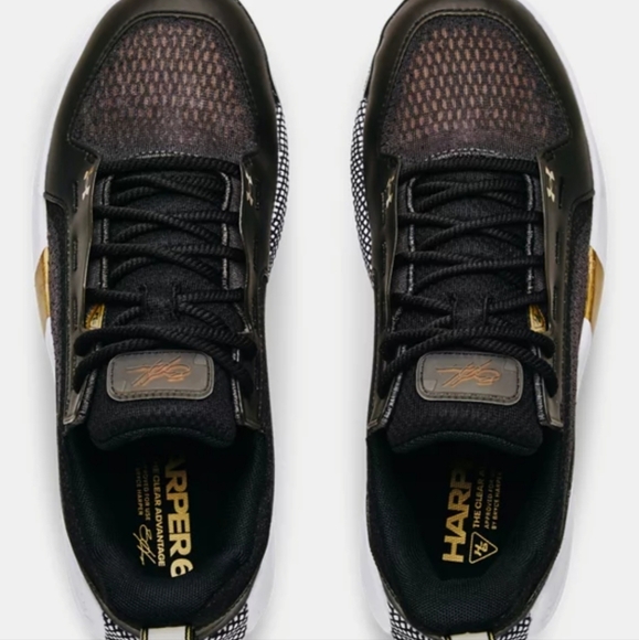 Under Armour Harper 6 Low ST Metal Baseball Cleats - Picture 4 of 10